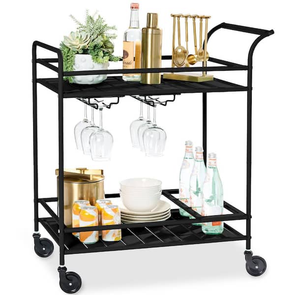 Best Choice Products Outdoor Kitchen Bar Cabinet with Locking Doors