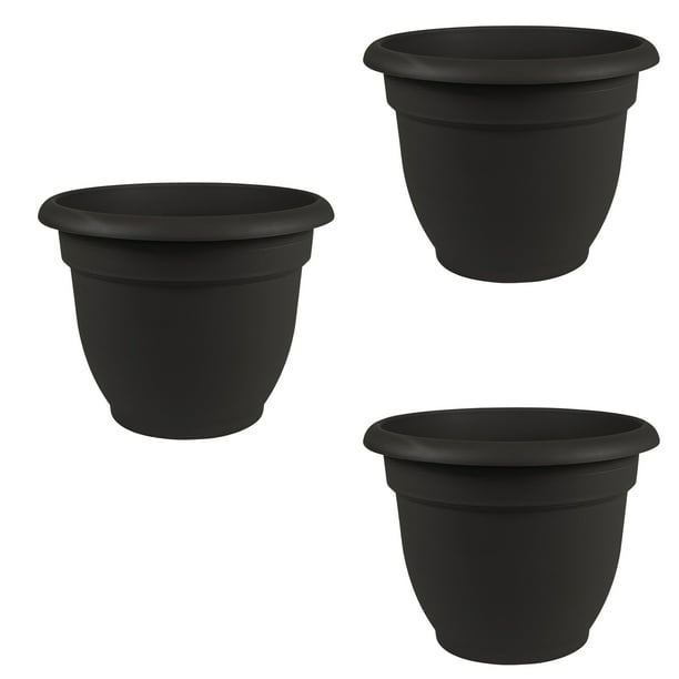 Bloem Ariana Self-Watering Planter 12-Inch, 2-Pack