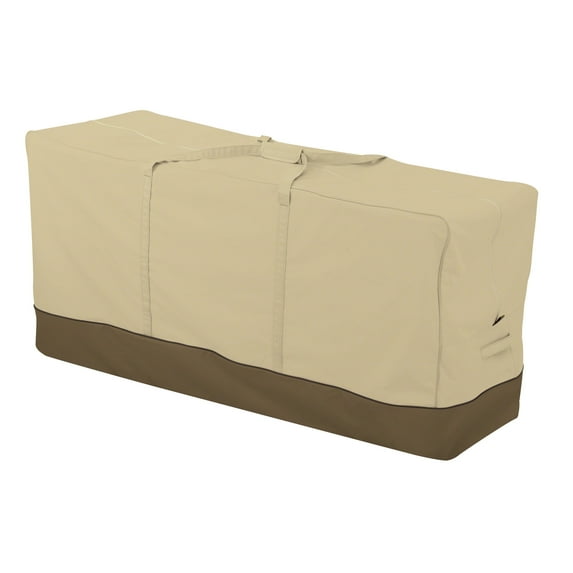 Classic Accessories Veranda Water-Resistant 47-Inch Patio Cushion and Pillow Storage Bag