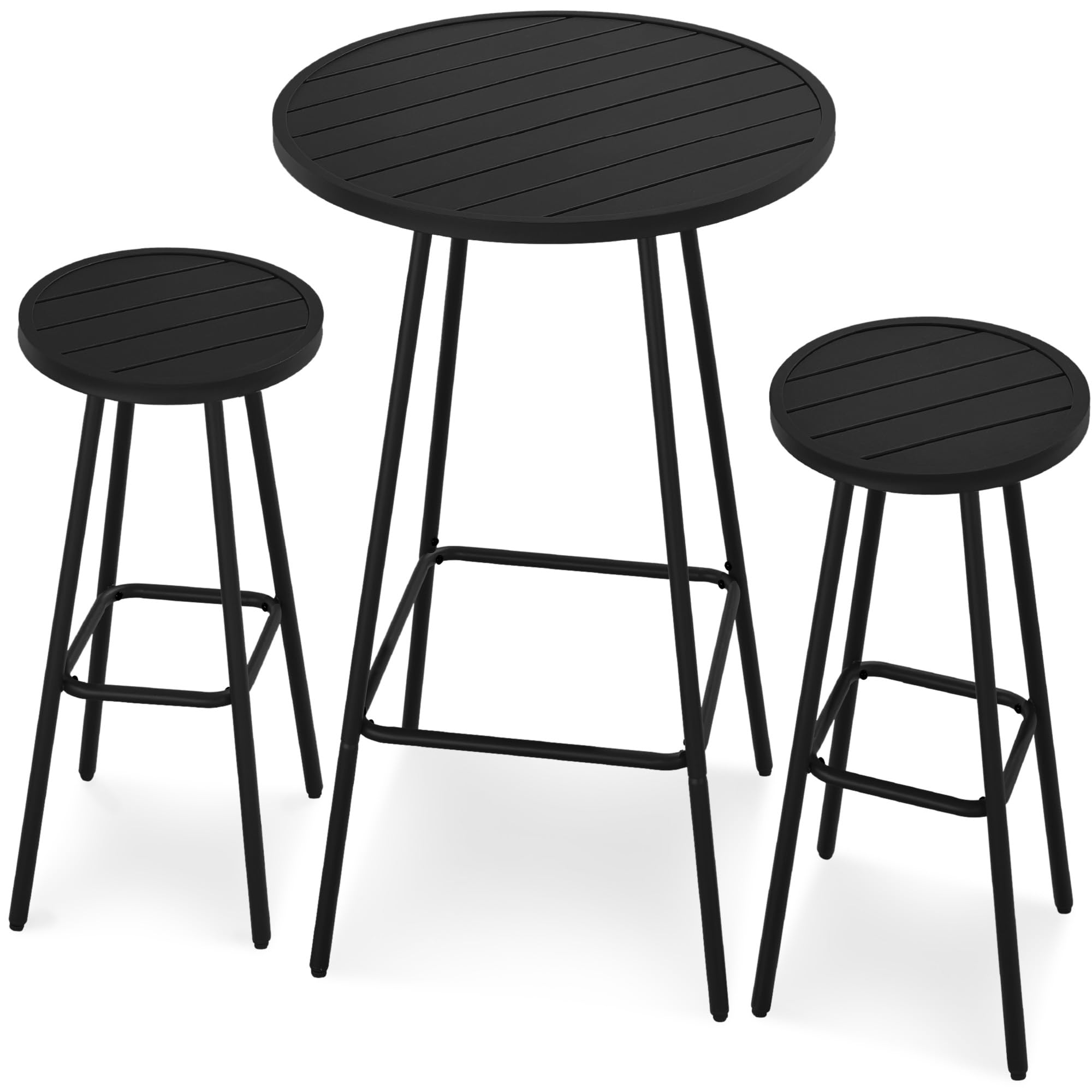 Flash Furniture Brazos 5-Piece Outdoor Bar Height Dining Set