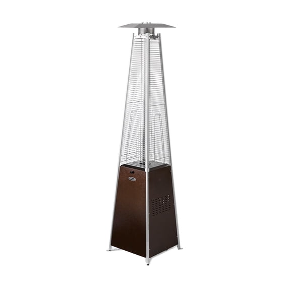 Hiland HLDS01-GTHG Glass Tube Pyramid Propane Patio Heater