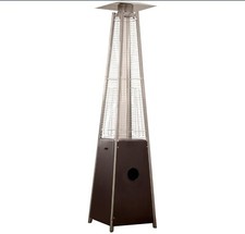 Hiland HLDS01-GTHG Tall Patio Heater with Glass Tube