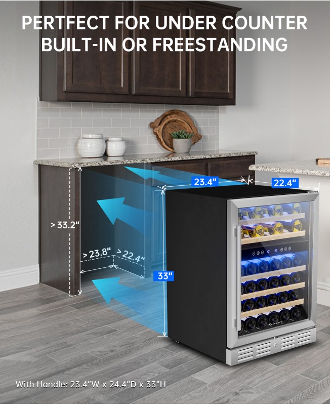 Kalamera 15-inch Beverage Refrigerator and Cooler