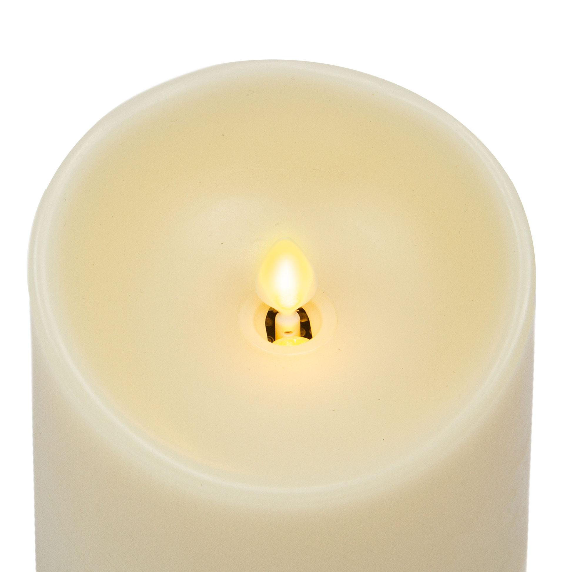 Luminara Outdoor Flameless LED Pillar Candles, Set of 2