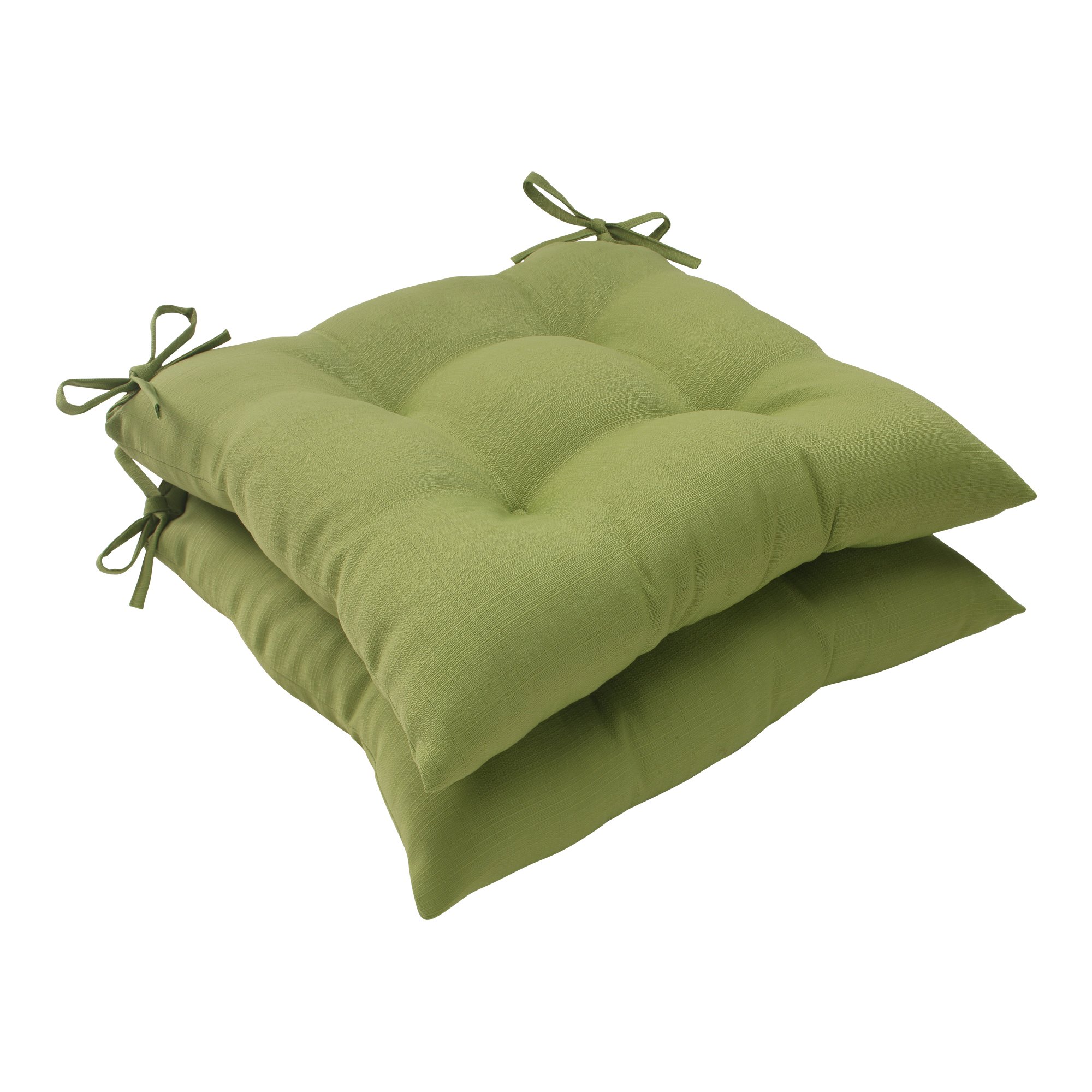 Pillow Perfect Outdoor Forsyth Tufted Seat and Back Cushion Set