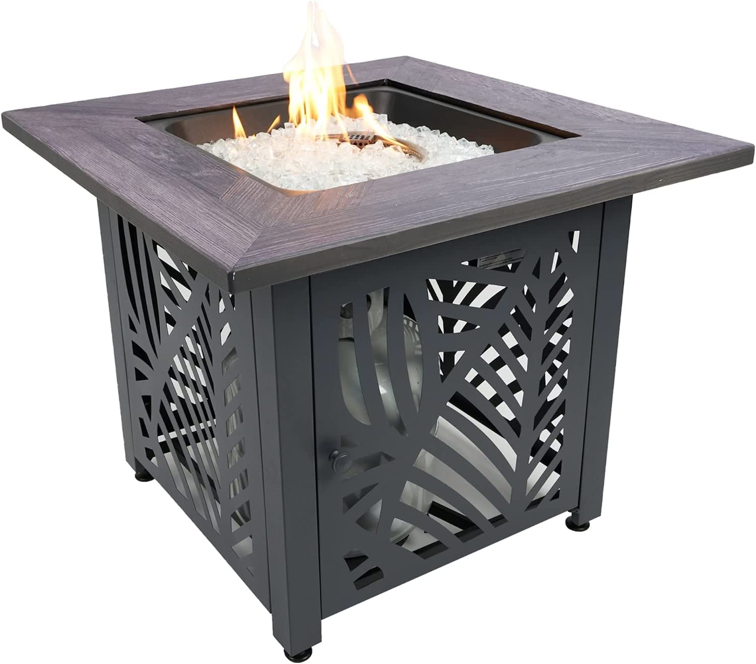 Real Flame Greyson 48-Inch LP Gas Outdoor Fireplace