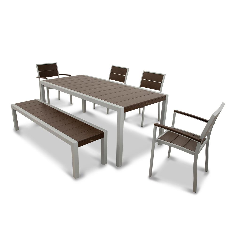 Trex Outdoor Furniture Surf City 7-Piece Outdoor Patio Dining Set